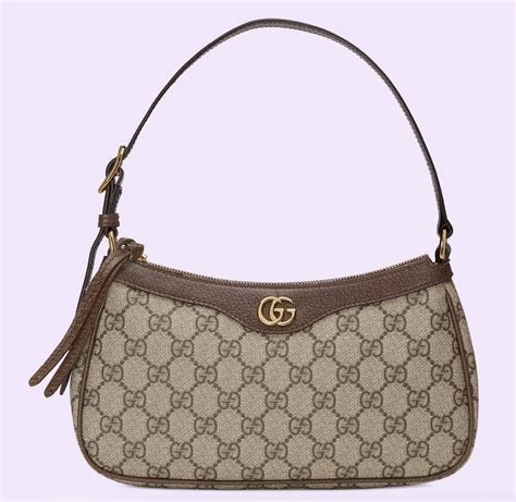 gucci veske dame|Gucci leather shoulder bag.